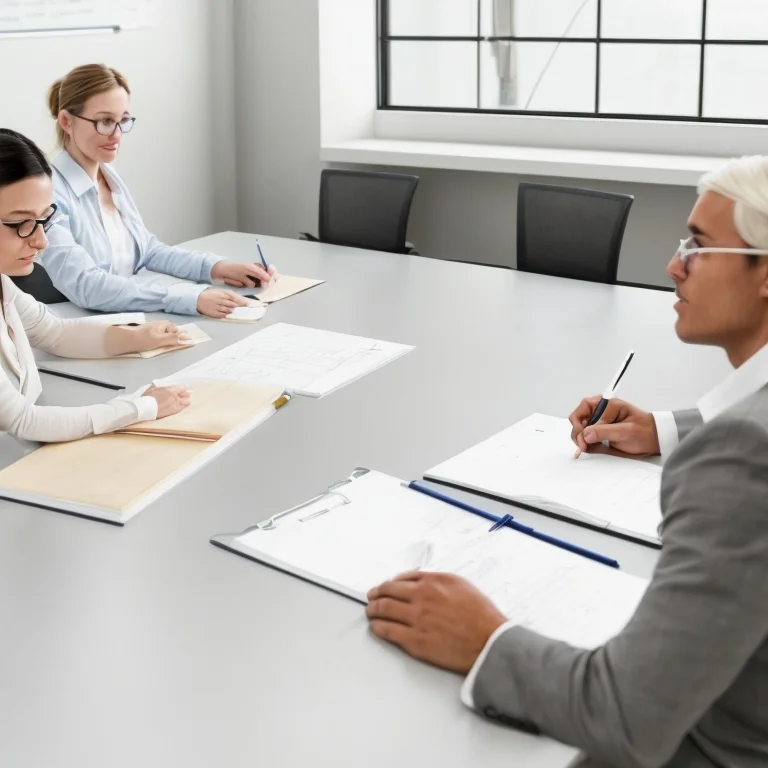 A group of professionals engaged in advanced training